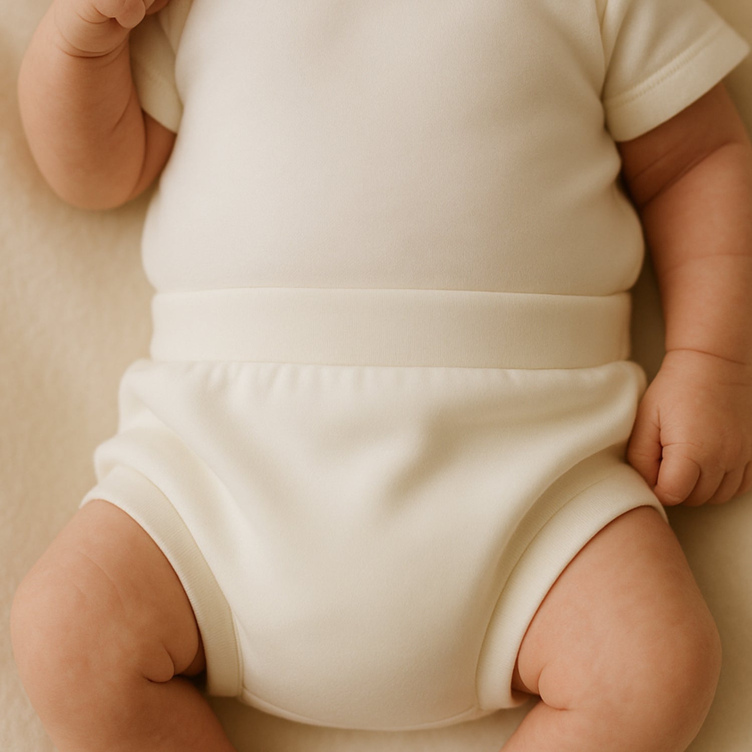 Tapa Fralda de Bebê em Algodão Orgânico Cru Pipo Kids