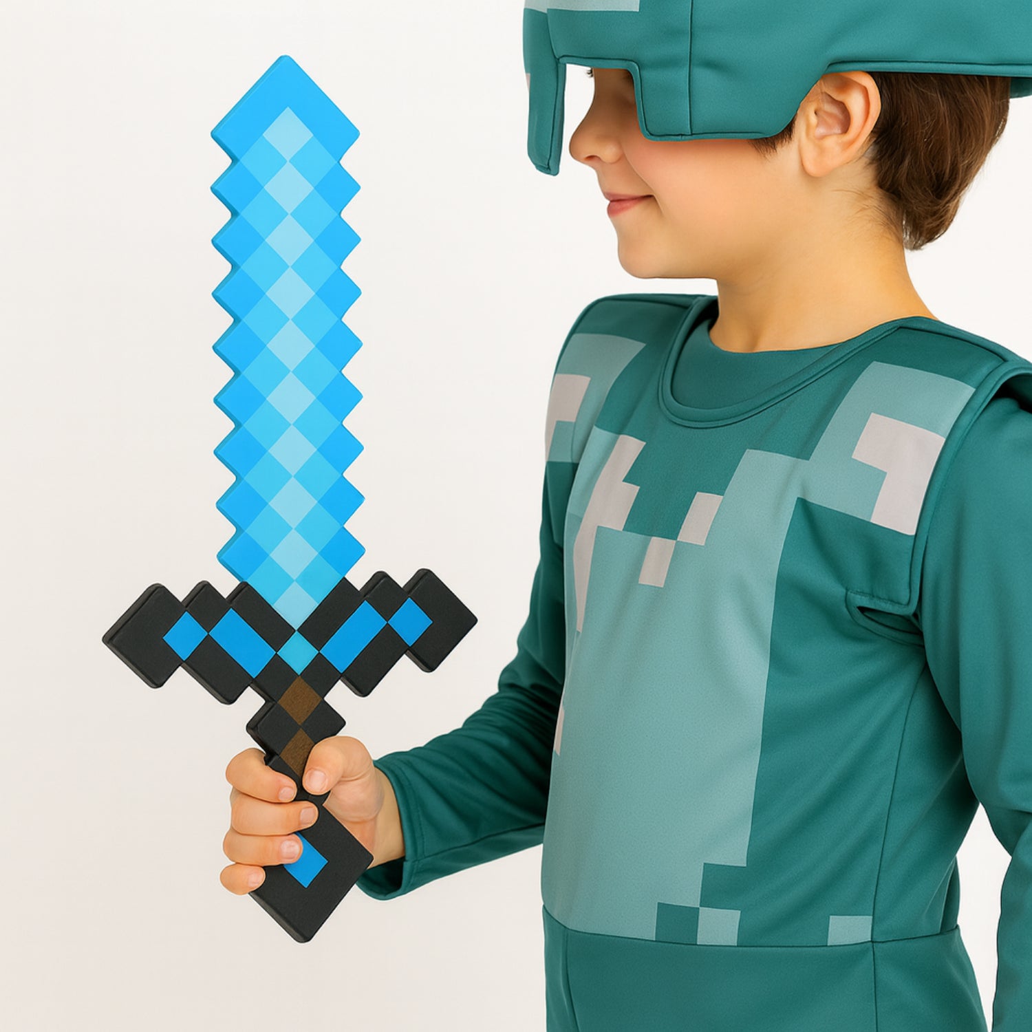 Fantasia Infantil Minecraft – Aventura no Mundo dos Blocos
