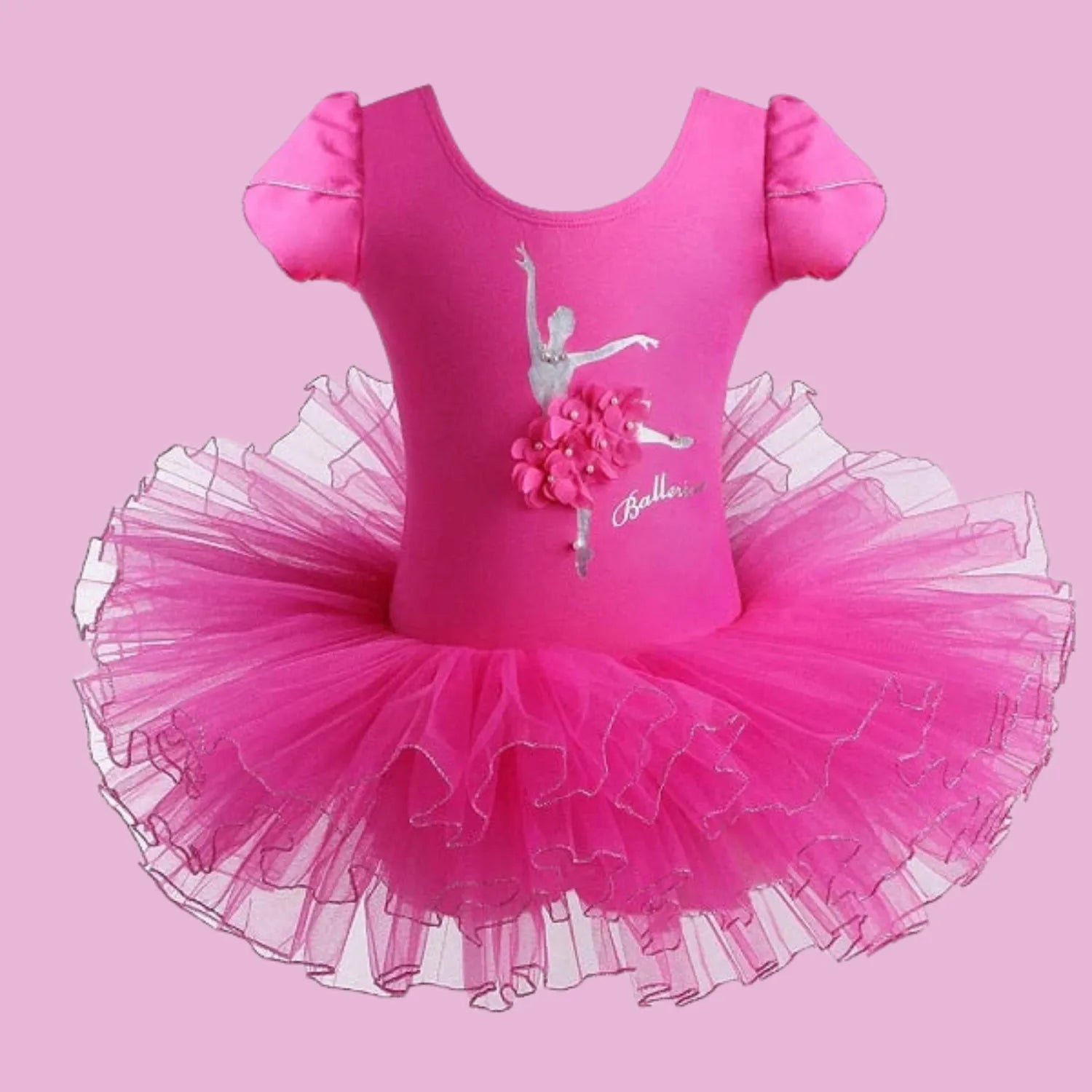 Fantasia Infantil Bailarina Clássica Rosa