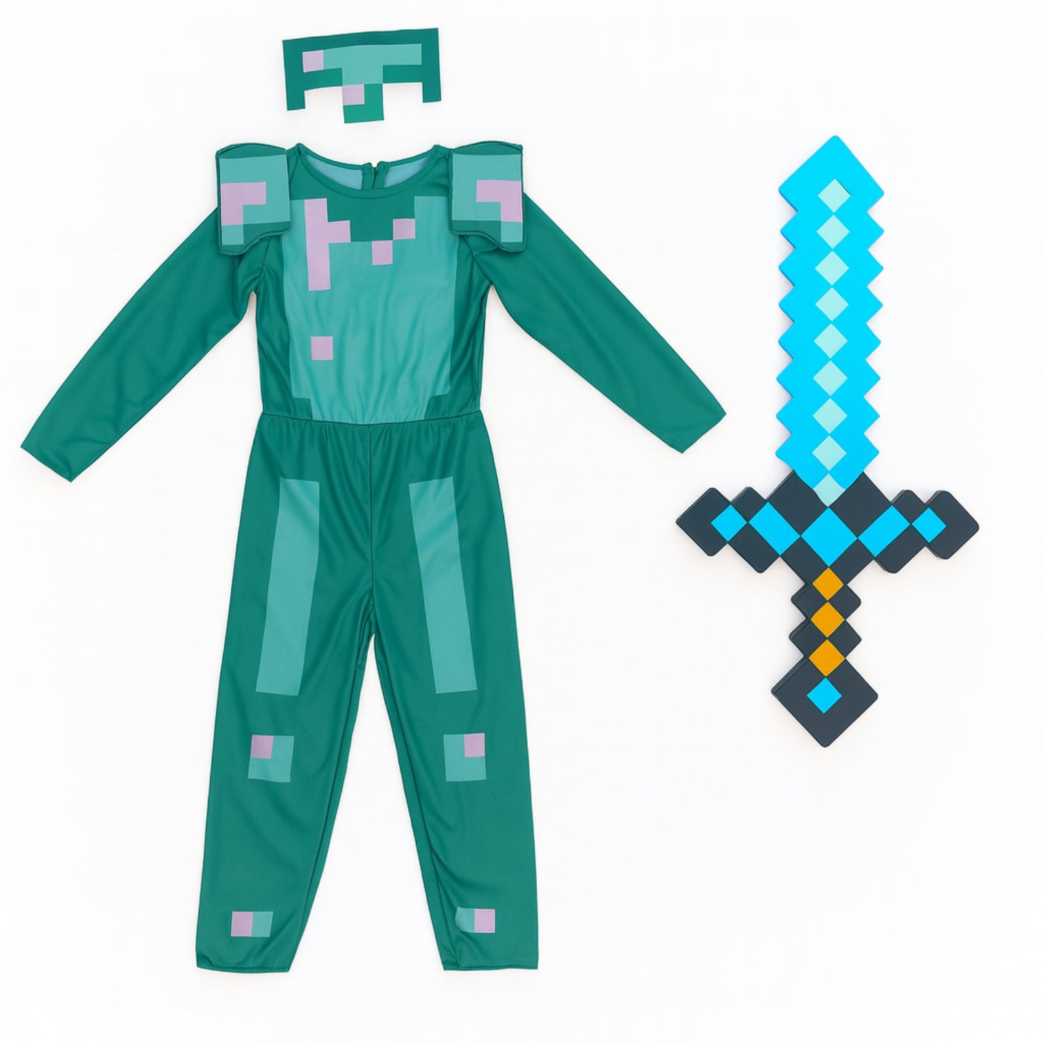 Fantasia Infantil Minecraft – Aventura no Mundo dos Blocos
