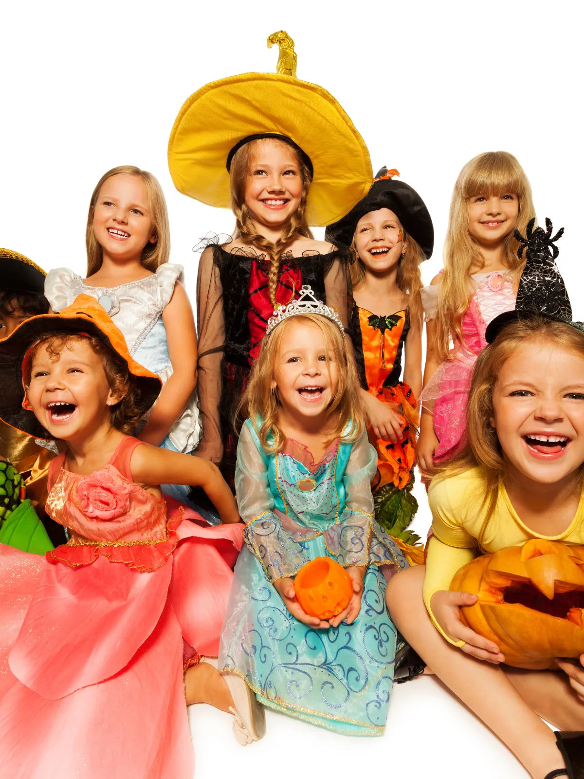 criaças com fantasias pipokids